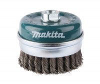 Makita D-29290 miskovitý kartáč z ocelového drátu,vlnitý drát 0,5mm,100mm