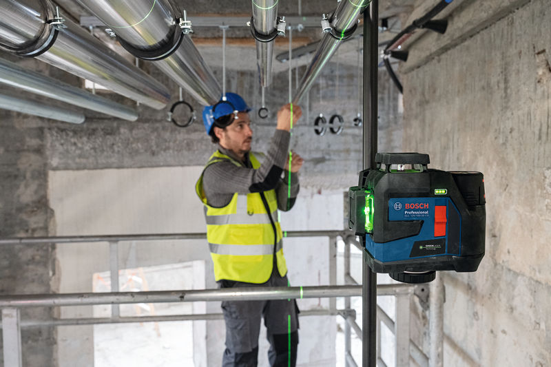 Bosch GLL 12V-100-33 CG zelený křížový laser