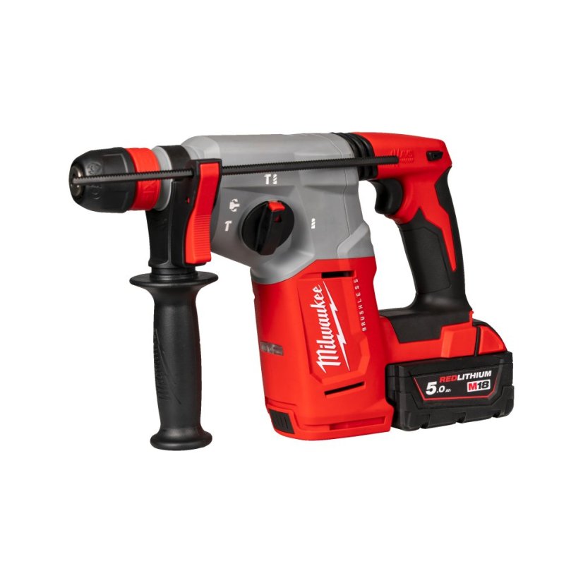 Milwaukee M18™ BLHX-502X bezuhlíkové kladivo SDS-Plus 26 mm, se 4 režimy a sklíčidlem FIXTEC™ 4933478892