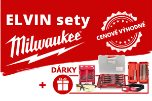 Nové ELVIN sety Milwaukee