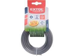 EXTOL PREMIUM 8870903 žací struna do sekačky s jádrem, kruhový profil, 2,0mm, 15m, PA66