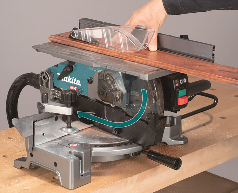 Makita LH001GZ aku stolní a pokosová pila s AWS 260mm Li-ion XGT 40V bez aku Z