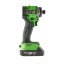 Procraft PS25-1B-C aku rázový utahovák 1/4" Hex 230 Nm 20 V 1x2Ah