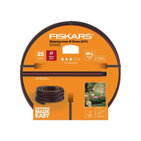 Fiskars 1027100 hadice 25 m  3/4" Q3