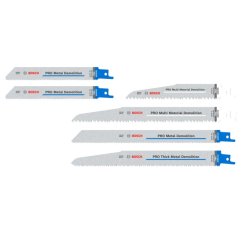 Bosch sada 6 pilových plátků Pro PRO Demolition 2607011820