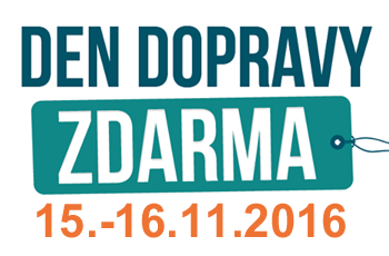 Den dopravy zdarma 15.-16.11. !