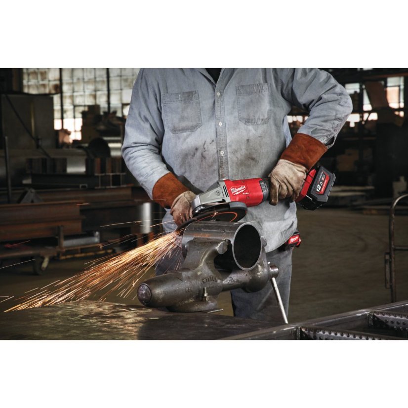 Milwaukee M18 FUEL™ FLAG230XPDB-0C 230 mm velká úhlová bruska s kolébkovým spínačem 4933464114