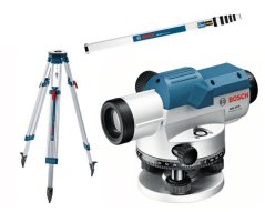 Bosch GOL26D+BT160+GR500 karton optický nivel.