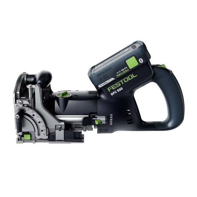 Festool 578120 DFC 500 E-Basic aku frézka 18 V na kolíkovací otvory Domino