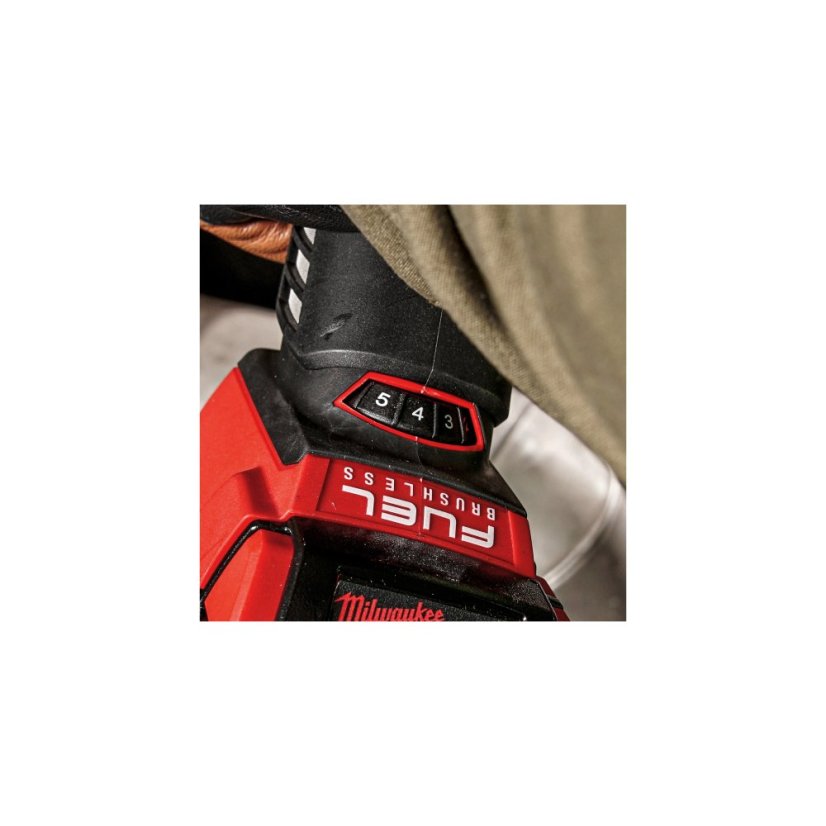 Milwaukee M18 FUEL™ FSAGV125XPDB-0X 125 mm úhlová bruska s kolébkovým spínačem 4933478437