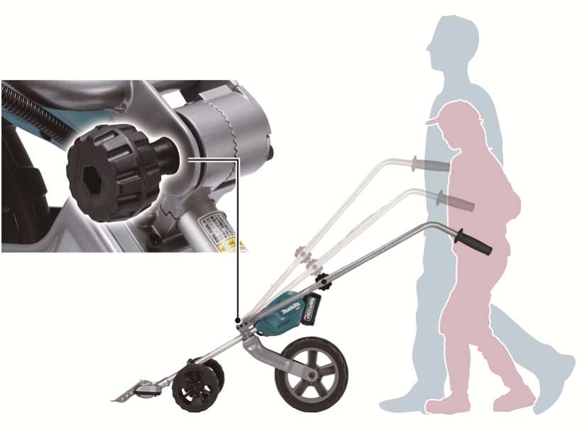 Makita UG001GZ aku vyžínací stroj Li-ion XGT 40V,bez aku Z