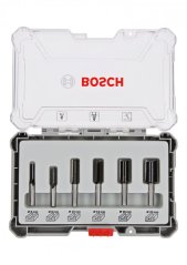 Bosch 2607017465 Sada drážkovacích fréz 6ks Straight - 6mm