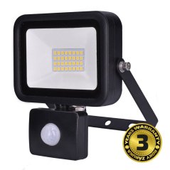 Solight WM-30WS-L LED reflektor PRO se senzorem, 30W, 2760lm, 5000K, IP44