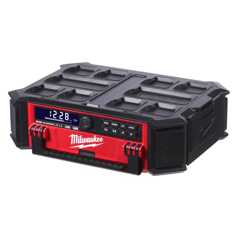 Milwaukee M18™ PRCDAB+-0 PACKOUT™ rádio nabíječka 4933472112