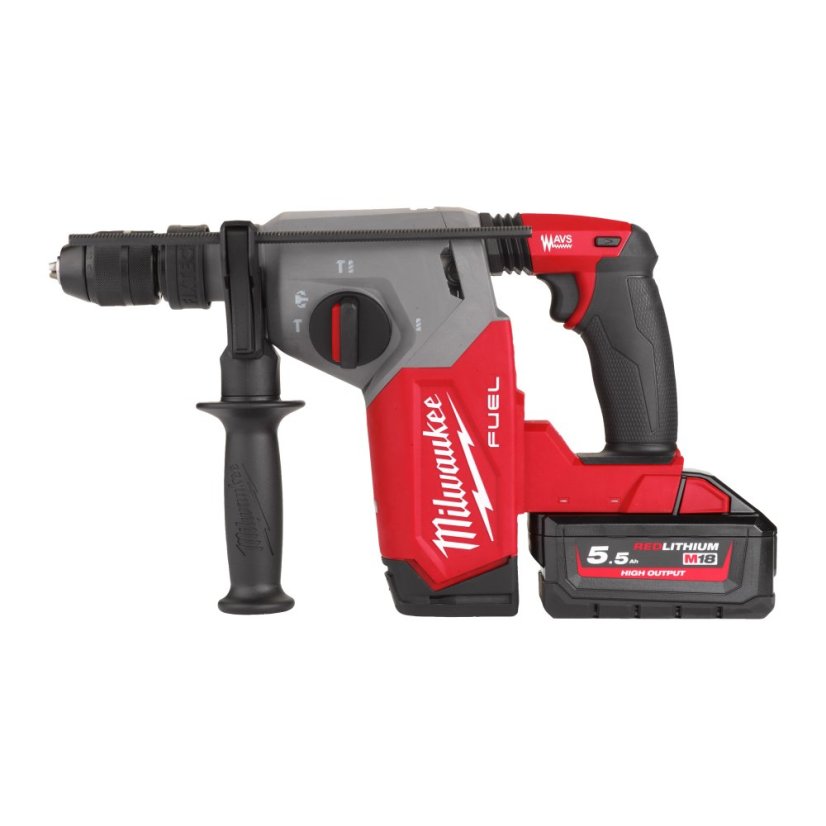 Milwaukee M18 FUEL™ FHX-552X 4-režimové kladivo 26 mm SDS-PLUS se sklíčidlem FIXTEC™ 4933478889
