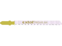 EXTOL PREMIUM 8805005 plátky do přímočaré pily 5ks, 75x2,5mm, HCS