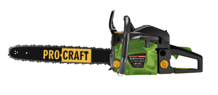 Procraft GS-50/2 benzínová řetězová pila 400/450 mm