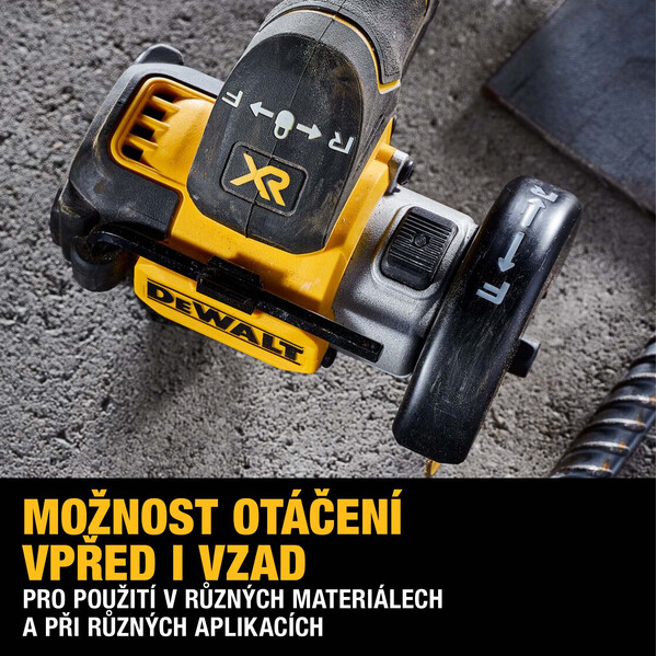 DeWalt DCS438E2T aku univerzální řezačka 76 mm 18 V 2x 1,7Ah POWERSTACK