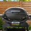 Weber 1501064 Q 2200N plynový gril s postranními stolky a stojanem