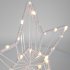 Solight 1V268 LED vánoční hvězda stolní, pletená, 35x LED, 2x AAA