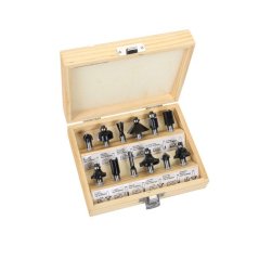 Festa 21451 sada tvarových fréz do dřeva 12 dílů