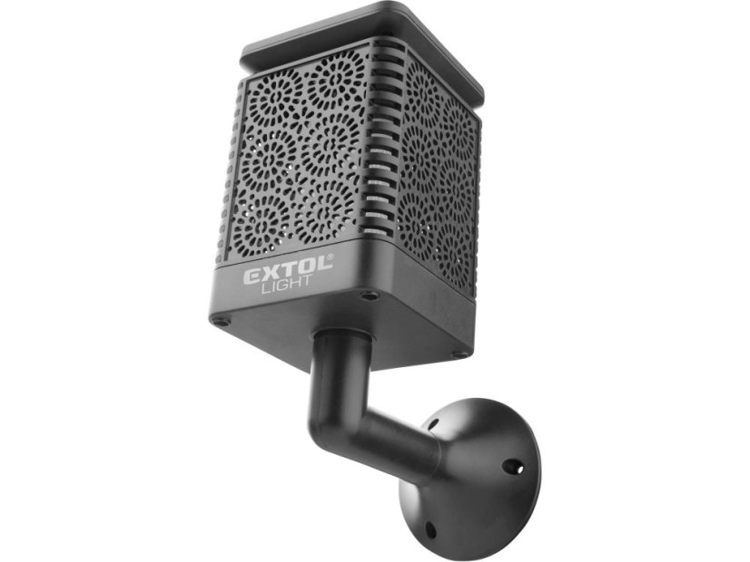 EXTOL LIGHT 43133 pochodeň LED s plamenem, solární nabíjení, 12x LED