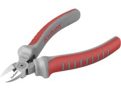 FORTUM 4770401 kleště štípací boční pro elektroniku, 100mm, 61CrV5
