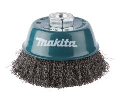 Makita D-29284 miskovitý kartáč z ocelového drátu,vlnitý drát 0,3mm,100mm