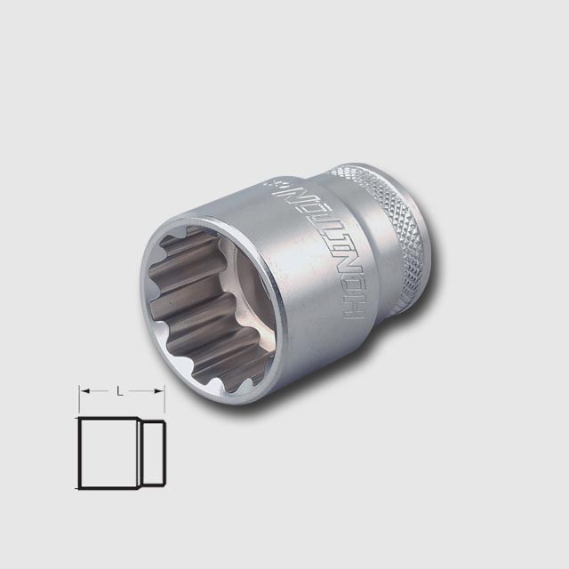 HONITON H2209 hlavice nástrčná 1/4" nástrčná 12-tihranná Honidriver 9mm