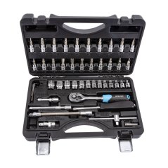 XTLINE XT40046 sada hlavic 1/4" 46 dílů