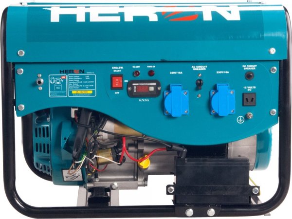 HERON 8896317 elektrocentrála benzínová a plynová (LPG/NG) 6,3HP/2,4kW, elektrický start
