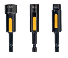 DeWalt DT7460 - 3 dílná sada čistitelných nástavců