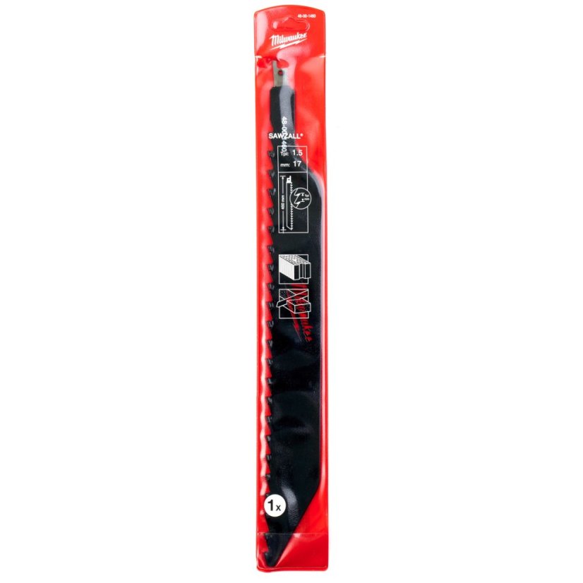 Milwaukee 450 x TCT 2.1 Tpi - 1 pc - Speciální aplikace: litina / abrasivní materiály / skelné vlákno 48001460