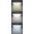Solight WD145 LED mini panel CCT, podhledový, 24W, 1800lm, 3000K, 4000K, 6000K, čtvercový