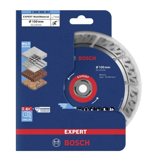 Bosch diamantový kotouč Expert Multi Material  150x22,23x12 mm