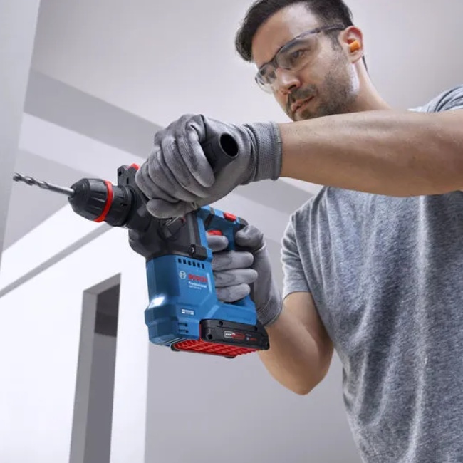 Bosch GBH 18V-18X aku vrtací kladivo SDS-Plus ONECHUCK 1,5 J 18V bez aku 0611927100