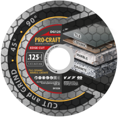 Procraft DG125 diamantový kotouč Edge Cut 125mm