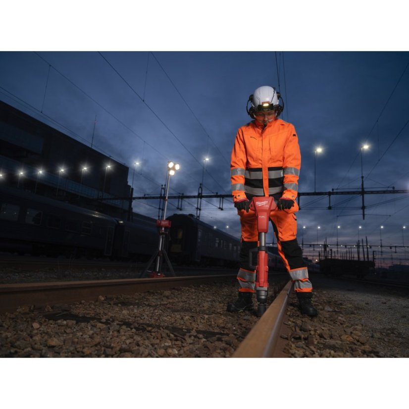 Milwaukee M18 FHIWF1R-0C aku železniční rázový utahovák 1" s pojistným kroužkem bez aku 4933493140