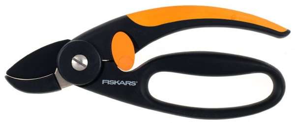 Fiskars 1001535 nůžky Fingerloop zahradní s chráničem prstů jednočepelové