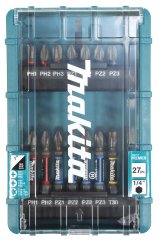 Makita E-26820 sada bitů 1/4" Impact Premier, 27 ks v plastovém obalu
