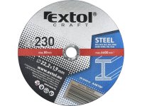 EXTOL CRAFT 106950 kotouče řezné na kov, 5ks, O 230x1,9x22,2mm