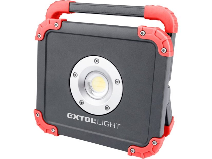 EXTOL LIGHT 43134 reflektor LED, 2000lm, USB nabíjení s powerbankou