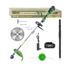 Procraft ATA-40 aku křovinořez 20 V 2x 4Ah