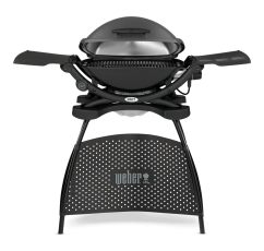 Weber Q 2400 elektrický gril se stojanem, tmavošedý