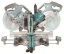 Makita LS002GZ01 aku pokosová pila 216mm, Li-ion XGT 40V, bez aku Z
