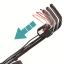 Makita DLM330Z aku sekačka 330mm Li-ion LXT 18V, bez aku Z
