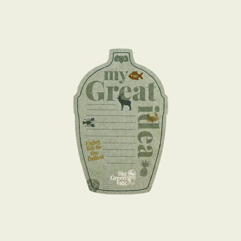 Big Green Egg pivní podtácky 818542