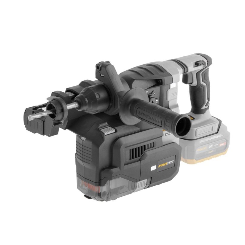 Procraft Industrial HD30Abb aku kombinovné kladivo SDS-plus 3,2J s odsáváním DE-01 20 V bez aku