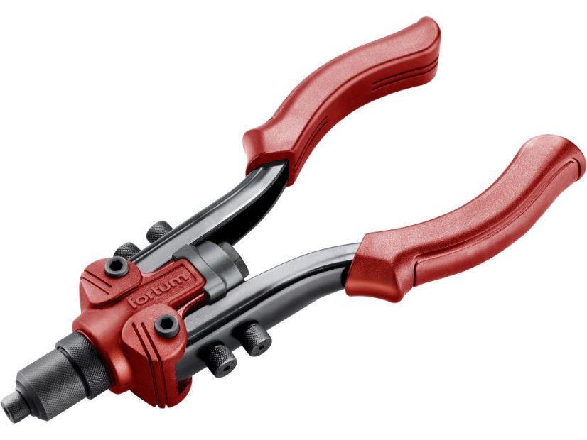 FORTUM 4770638 kleště nýtovací pákové COMBO, pro nýt. matice M3-M10 a trhací nýty 2,4-6,4mm