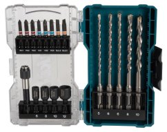 Makita E-07026 sada bitů a vrtáků 18 ks